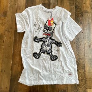 Karmaloop electrocuted Bart tee NEW W TAG